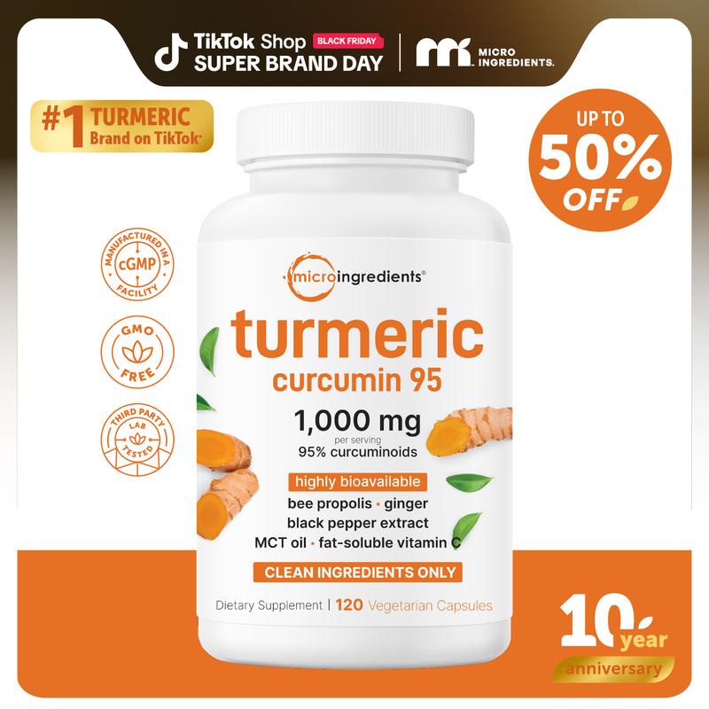 Turmeric Curcumina Micro Ingredientes + Ebook digital y Obsequio gratis