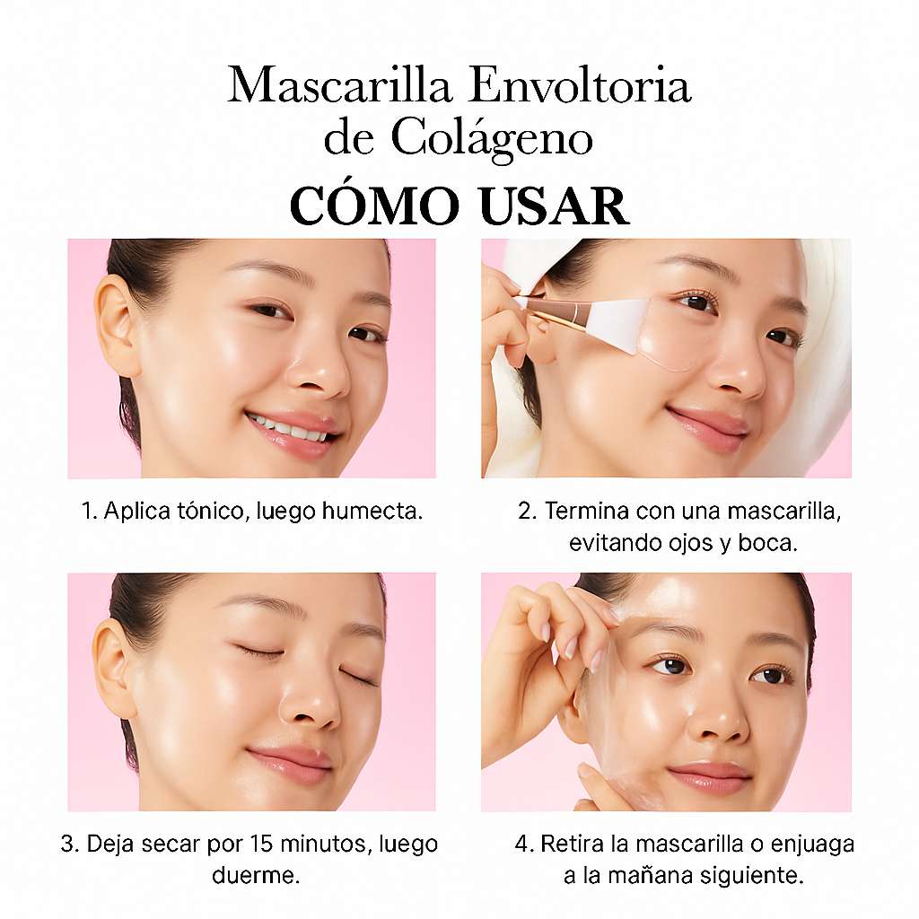 Mascarilla Medicube Colágeno Noche + Ebook digital y Obsequio gratis